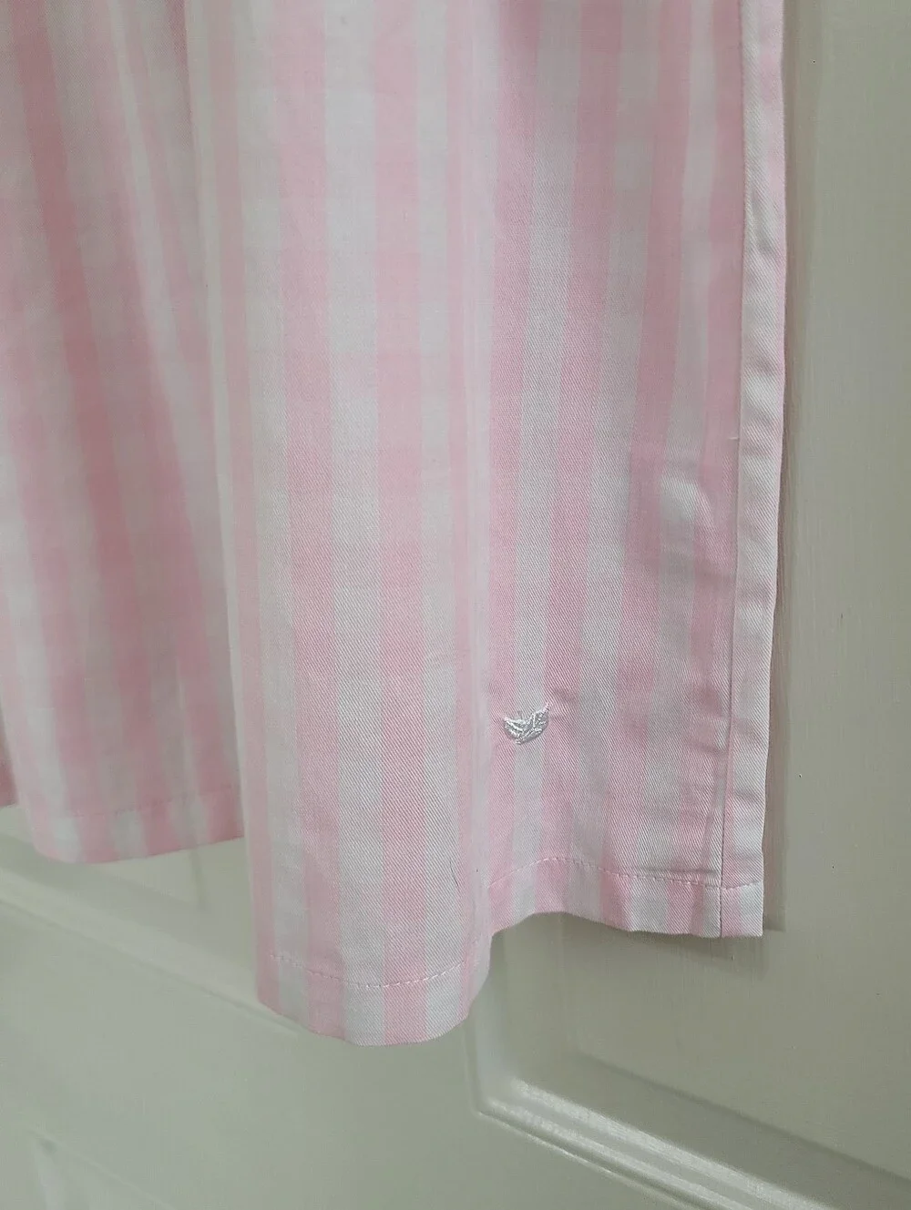 Petite Plume Girl's Twill Charlotte Nightgown Dress Pink Gingham Size 6